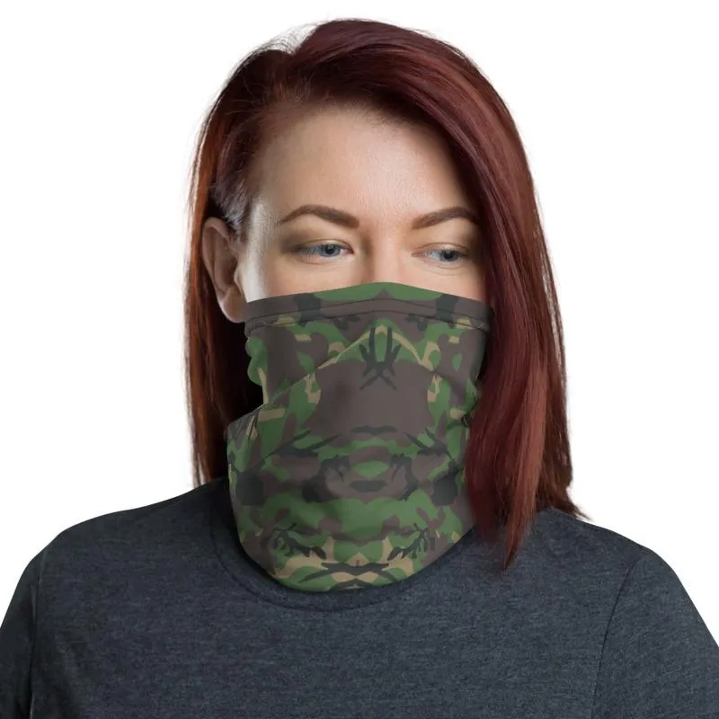 Woodland camouflage Army green camo military tactical neck gaiters face mask covers, tube scarf, Balaclava Beanie scarves headband men/women