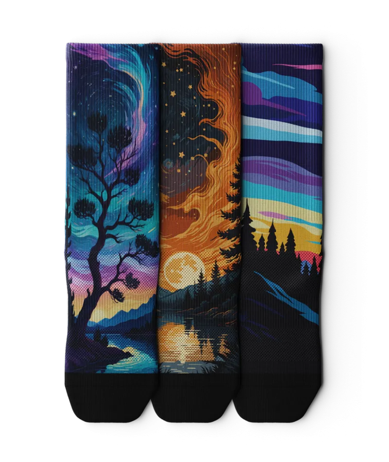 Zero Horizon Crew Socks 3-Pack